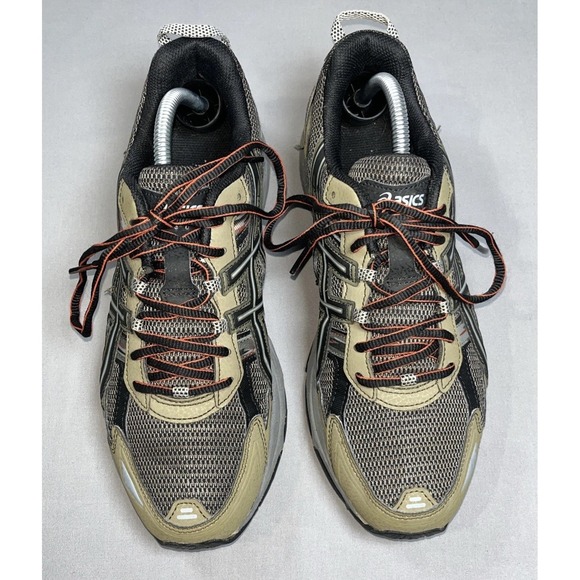 ASICS GEL-Venture‎ 5 Trail Running Shoes Men\'s Size 9 Olive Green Orange T5N3N main image 11